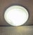 2000 - 2009 Vintage Ceiling Lamp with Stainless Steel Frame and White Mottled Glass Shade by Putzler, 2000s For Sale - Image 5 of 9