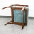 1960s Mid Century Danish Modern Lounge Chair Armchair Blue Aqua Arms MCM Denmark Japan For Sale - Image 5 of 12