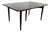 Mid 20th Century Modern Ebonized Walnut Extension Dining Room Table For Sale