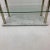 Glass Hollywood Regency Marble and Glass Cabinet , 1970s For Sale - Image 7 of 9