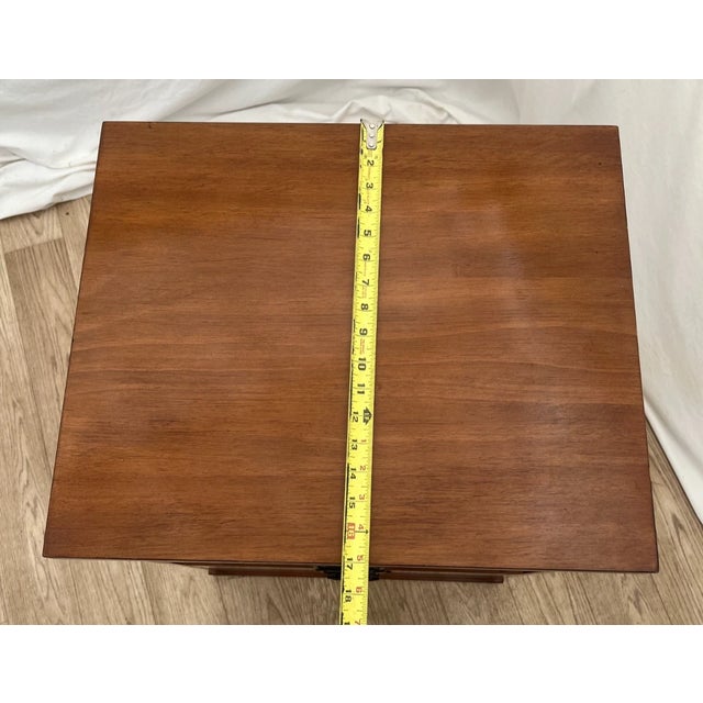 Vintage File Cabinet Mission Arts and Crafts Style Three Drawers One Legal Size For Sale - Image 10 of 11