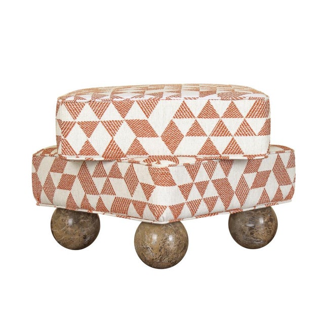 Contemporary Madonna Stool by Malabar For Sale - Image 3 of 12