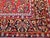 Antique Sarouk Area Rug, Hand-Knotted Wool, Allover Floral Pattern, 9x11, Red & Navy For Sale - Image 14 of 16