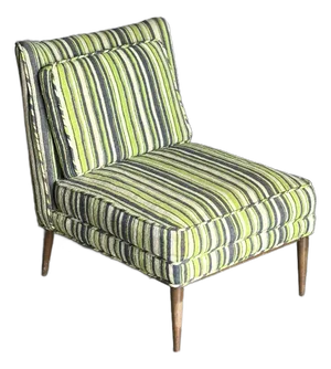 1960s Paul McCobb for Directional Slipper Chair, Unmarked