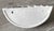 Mario Bellini Circa 1980 Palm Beach Chic Italian Creamware Shell-Shaped Wall Pocket in the Manner of Mario Bellini For Sale - Image 4 of 18