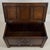 A charming early 20th-century English Edwardian blanket box, well crafted from oak and combining practical storage with...