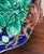 Green Antique Majolica Serving Dish For Sale - Image 8 of 10