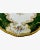 Coalport Porcelain Antique Coalport England Green Floral Porcelain Salad Plate For Sale - Image 4 of 10