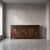 Vintage French Brutalist Diamond-Point Sideboard, 1970s For Sale - Image 4 of 7
