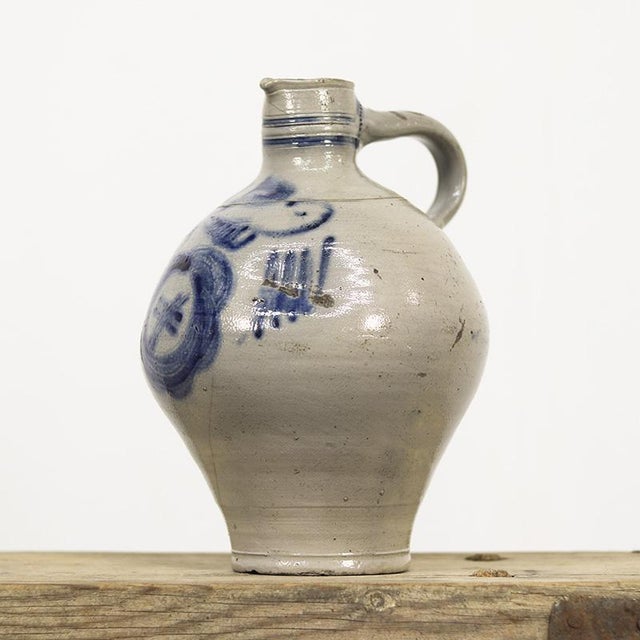 Rustic Farmhouse Wabi Sabi Pitcher / Jug For Sale - Image 10 of 12