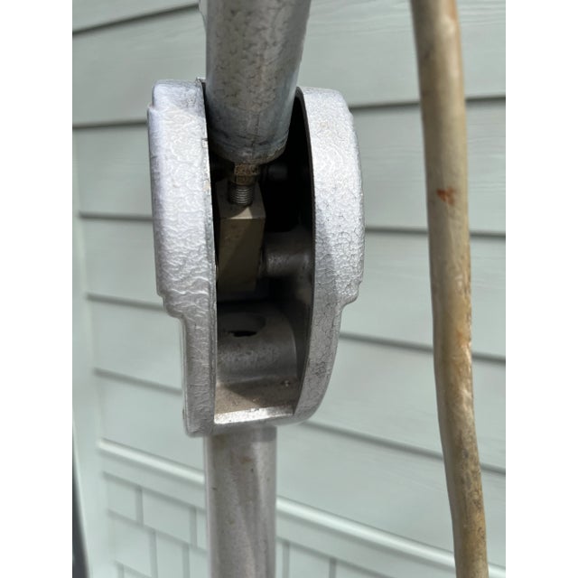 1950s Wilmot Castle Industrial Rolling Floor Lamp For Sale - Image 12 of 12