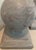 1990s Architectural Garden Ornamental Faux Carved Stone Gate Pier Pillar Sphere Ball Orb Finial on Pedestal Base - A Pair For Sale - Image 5 of 12