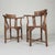 Vintage Corner Chairs in Teak, 1980s, Set of 2 For Sale - Image 9 of 18