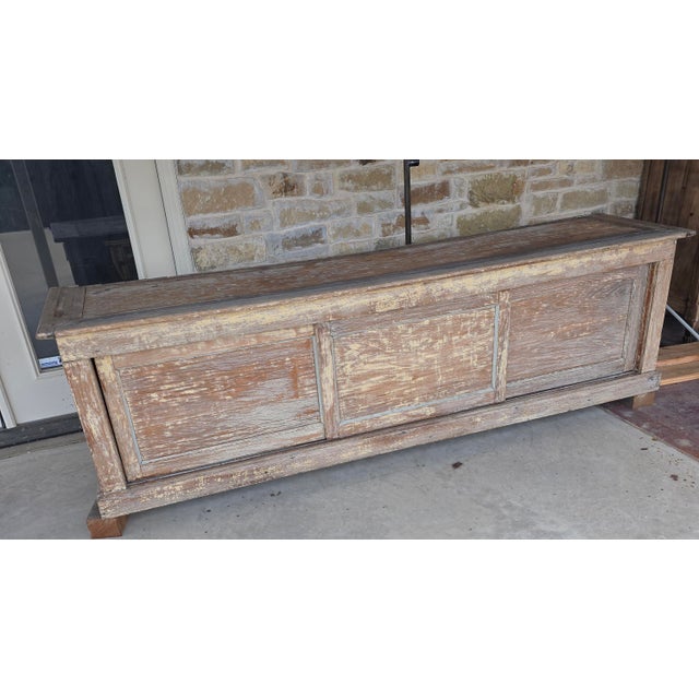 Antique Texas Mercantile Counter Cabinet For Sale - Image 10 of 11