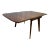 Mid Century Modern Solid Walnut Dining Table For Sale