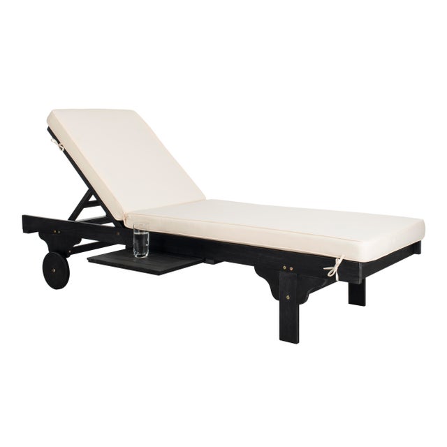 A fresh update of a of a English garden classic, the outdoor chaise lounge chair recalls the manicured landscapes of Rhode...