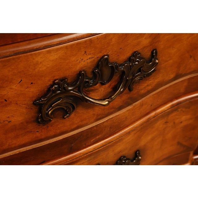 Century Louis XV Style French Provincial Triple Dresser For Sale - Image 14 of 18