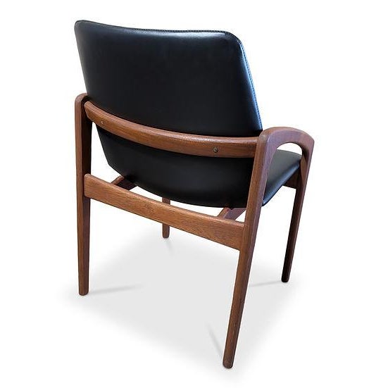 1950s 1950s Attributed to Henry Kjaernulf Teak Chair for Korup - 122561 For Sale - Image 5 of 6