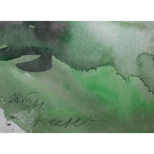 Alley. 1961. Paper, watercolor, 42x29.5 cm dzidra ezergaile (1926-2013) born in riga. School years alternate with summer...