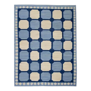 Modern Handmade Turkish Kilim Rug 7'11"x10'4"