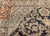 19th Century Persian Farahan Sarouk Rug, Hand-Knotted Wool, Floral Medallion Pattern, Ivory & Navy, 5x6 For Sale - Image 16 of 18