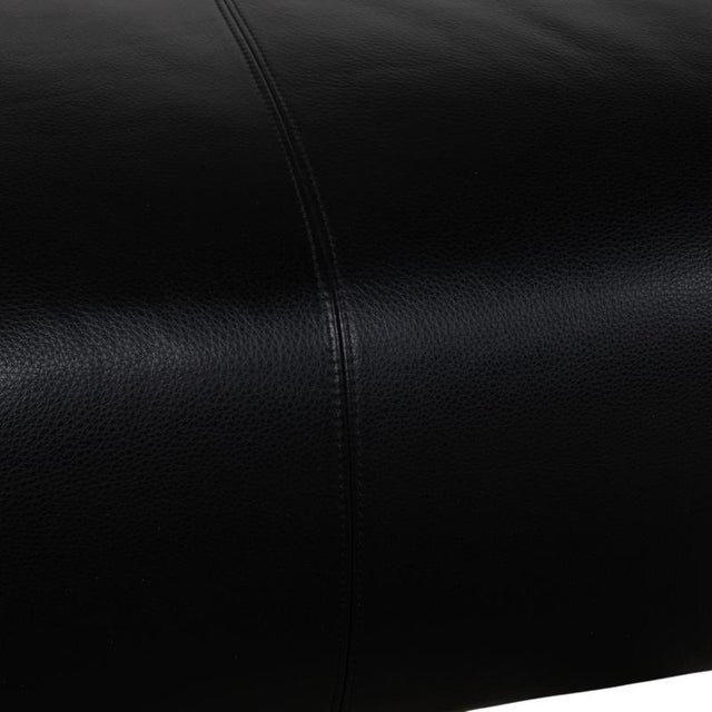 Modern Moss Leather Stool from COR For Sale - Image 3 of 9