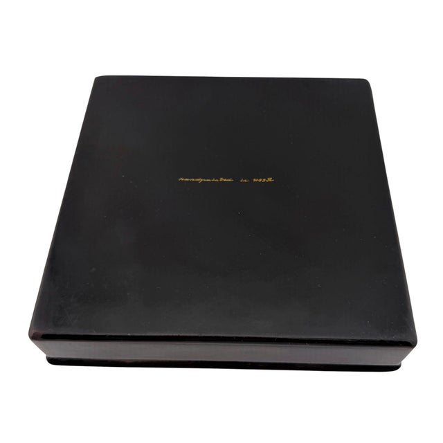 Soviet Mstyora Firebird Lacquer Box Signed V. Snyatkov, circa 1980 For Sale In West Palm - Image 6 of 16