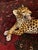 Italian Vintage Ronzan Italian Ceramic Leopard & Cub Sculpture – Model 3/755 [Cm] For Sale - Image 3 of 9