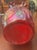 Fenton Art Glass Company Fenton Iridescent Red Cranberry Daffodil Vase For Sale - Image 4 of 10