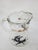 Mid-Century Modern Neo Deco Barware 8 Glasses Pitcher Set Gazelle Supper Club Bar Cart Drinkware For Sale - Image 3 of 15