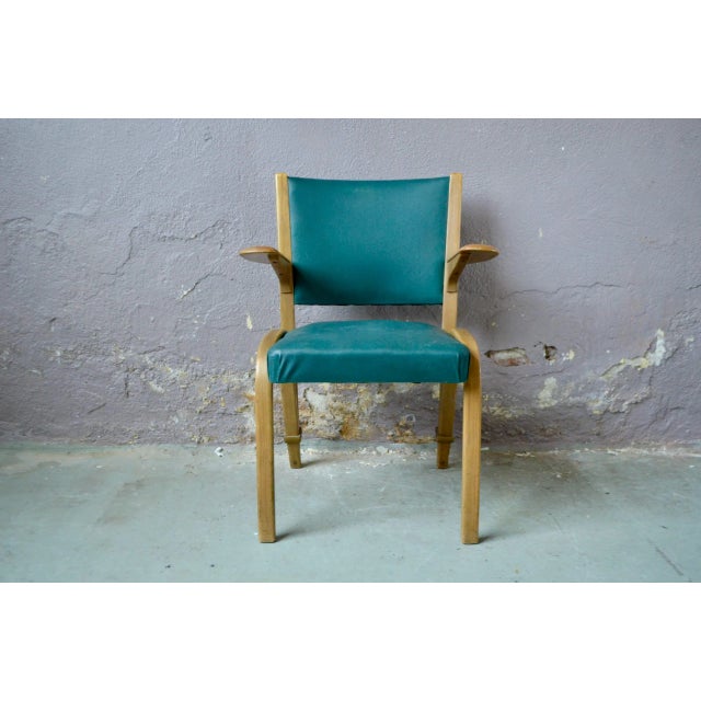 Bow Wood Lounge Chair from Steiner, 1950s For Sale - Image 6 of 16