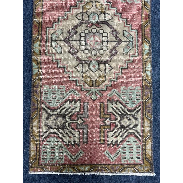 Contemporary Turkish Yastik Rug 1'6" x 3' For Sale - Image 3 of 5