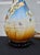 Antique Japanese Satsuma Vase Lamp Meiji Painted Porcelain Gold Bird Flower For Sale - Image 10 of 17