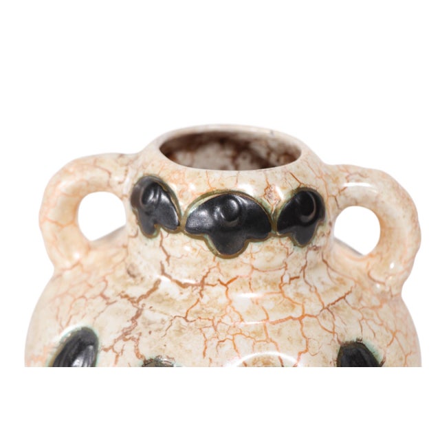 Czechoslovakian Art Pottery Vase by Ditmar Urbach For Sale - Image 12 of 12