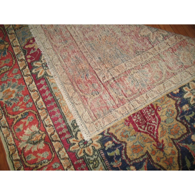 Contemporary Early 20th Century Turkish Kula Carpet - 4'3" x 6'4" For Sale - Image 3 of 6
