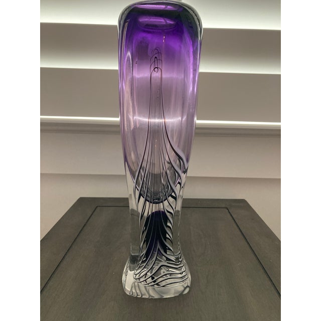 Adam Jablonski 1930’s Art Glass Vase From Poland Chairish