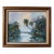 Vintage W. Flosier Tropical Florida Highwaymen Style Oil on Masonite Board – Framed For Sale