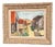 Swedish Artist, Rural Village, 1950s, Oil on Panel, Framed For Sale