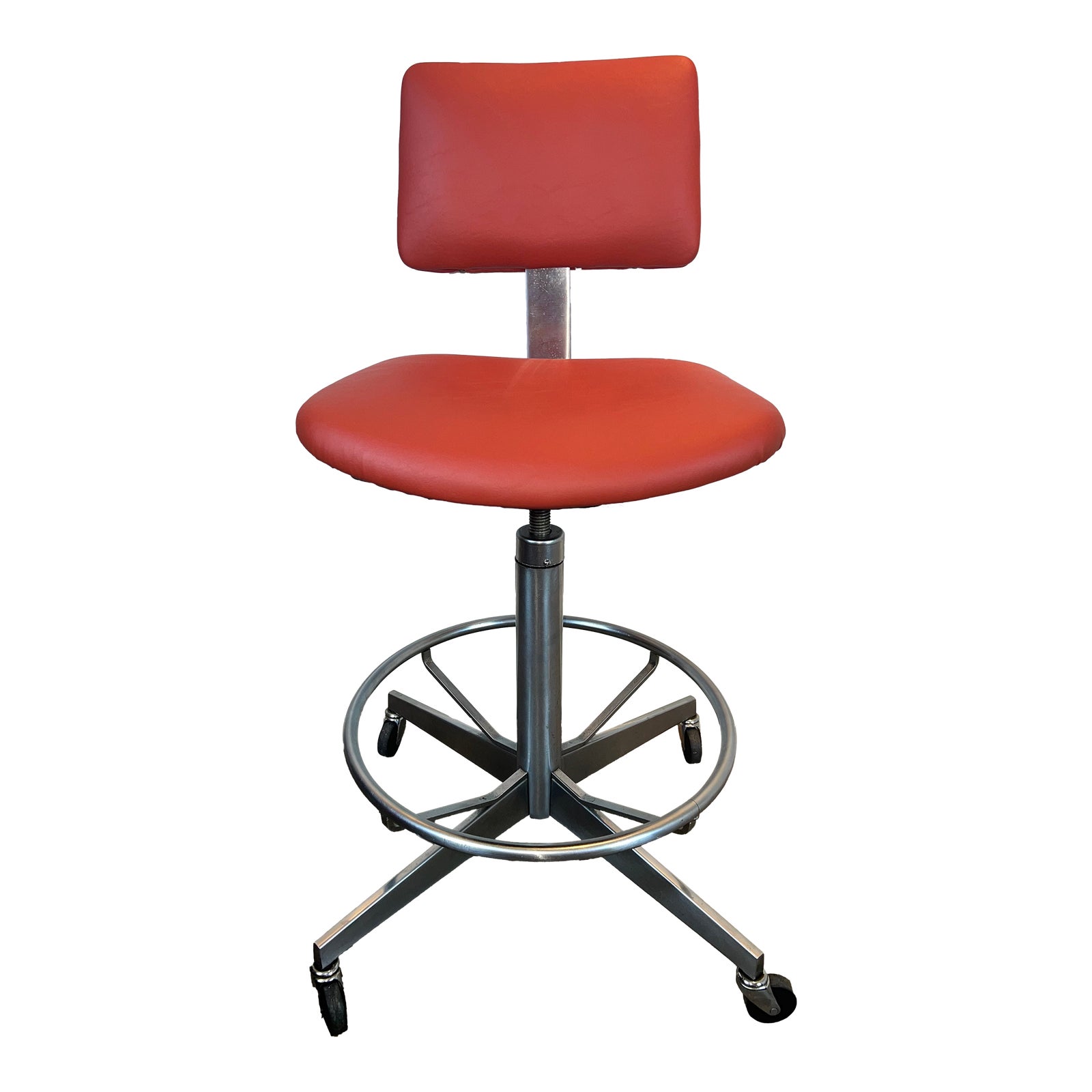 1970s Vintage Refurbished Steelcase Drafting Chair Chairish