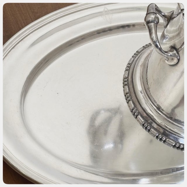 Antique Silver Platter Midday Club Hotel For Sale - Image 11 of 11