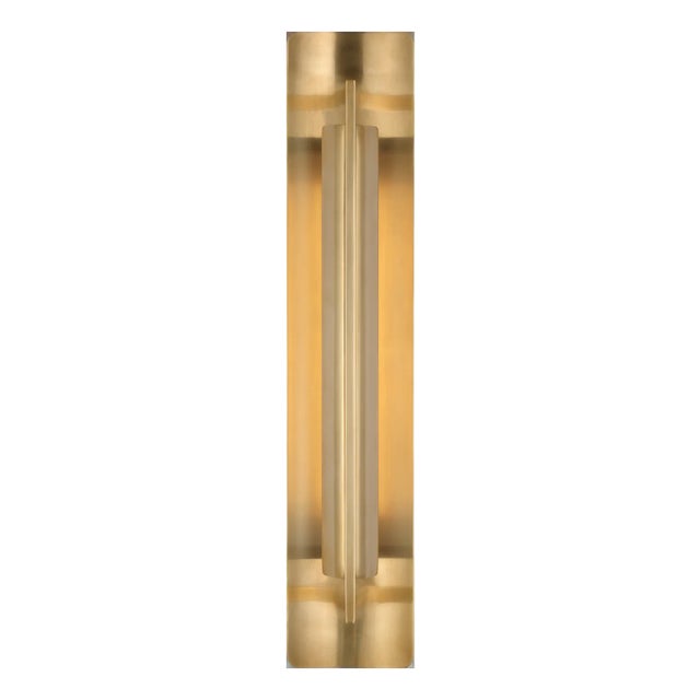 Tristan 20" Reflector Sconce in Hand-Rubbed Antique Brass Designer: Ian K. Fowler Finish: Hand-Rubbed Antique Brass...
