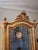 Gold Silik Italian Hand-Carved Gilt Display Cabinet / Curio | Gold Leaf | Made in Italy For Sale - Image 8 of 16