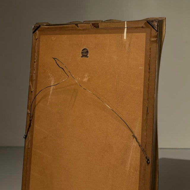 Danish Wall Mirror from Henrik Nielsen & Son For Sale - Image 5 of 9