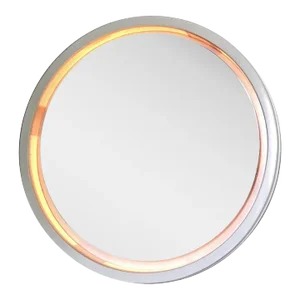 1970s Italian Round Wall Mirror