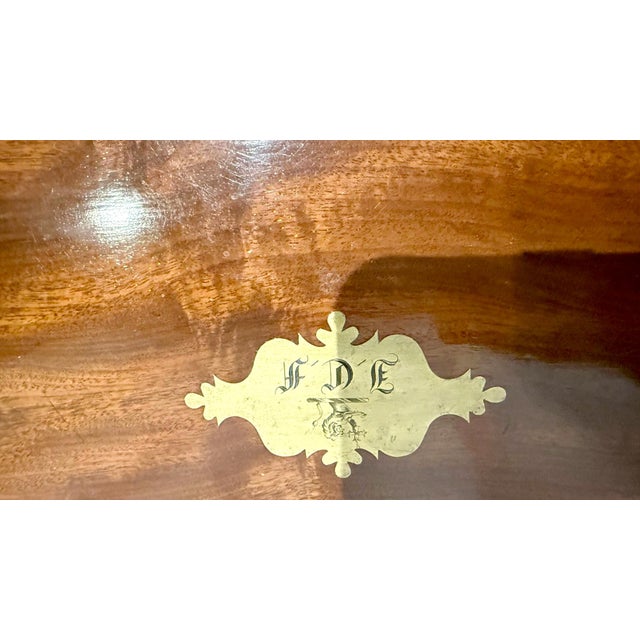 Brown Thomas Lund Early to Mid 1800s English Lap Desk For Sale - Image 8 of 12
