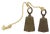 Engraved Brass Bells - a Pair For Sale