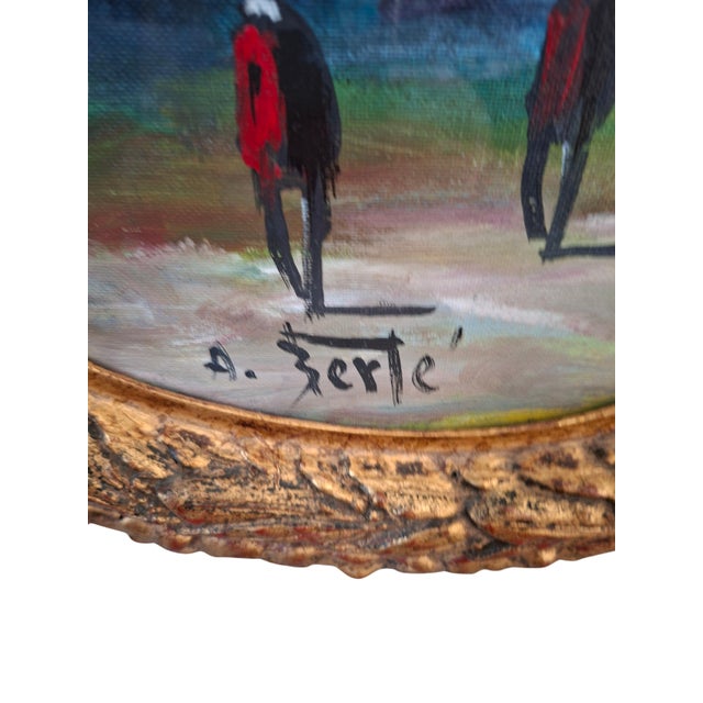 Antonio Berté, Various Scenes, 1980, Paintings, Framed For Sale - Image 10 of 13