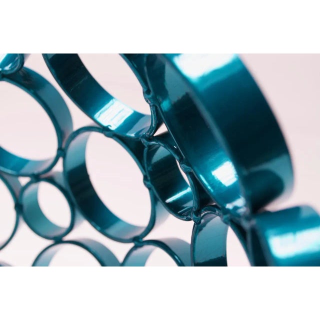 2010s Contemporary Steel "Orb" Sculpture by Scott Behr For Sale - Image 5 of 13