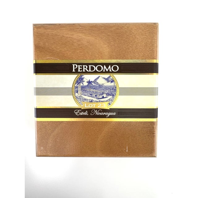 Curated Collection of Six Premium Wooden Cigar Boxes for Decorative Display & Storage For Sale - Image 9 of 12