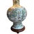 Mid 20th Century Chinoiserie Ceramic Table Lamp For Sale - Image 4 of 6